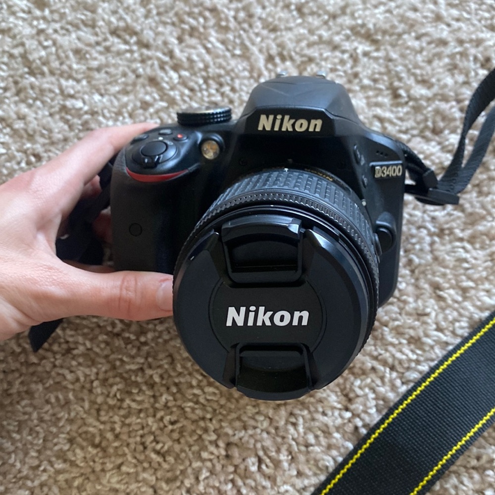 Nikon D3400 DSLR camera
